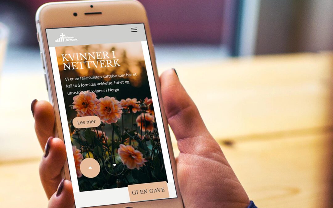 Vi lager i dag alle nettsider med utgangspunkt i mobilvisning