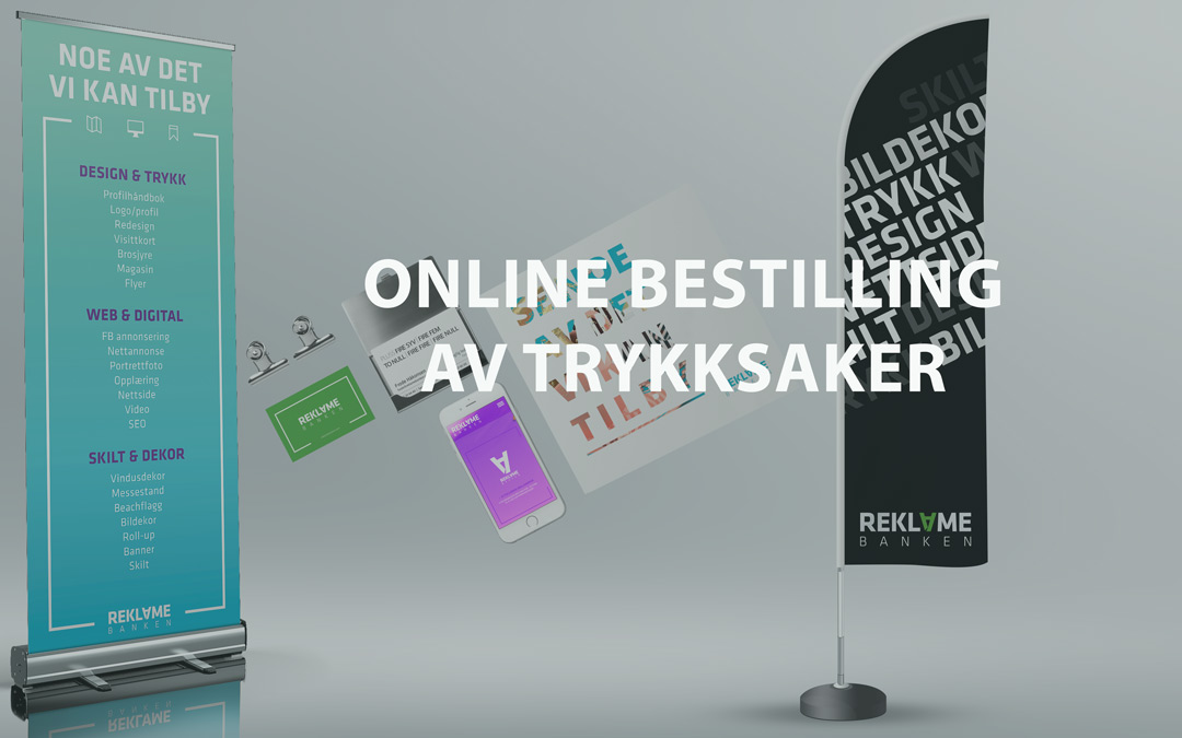 Vi lanserer online trykksaksbestilling