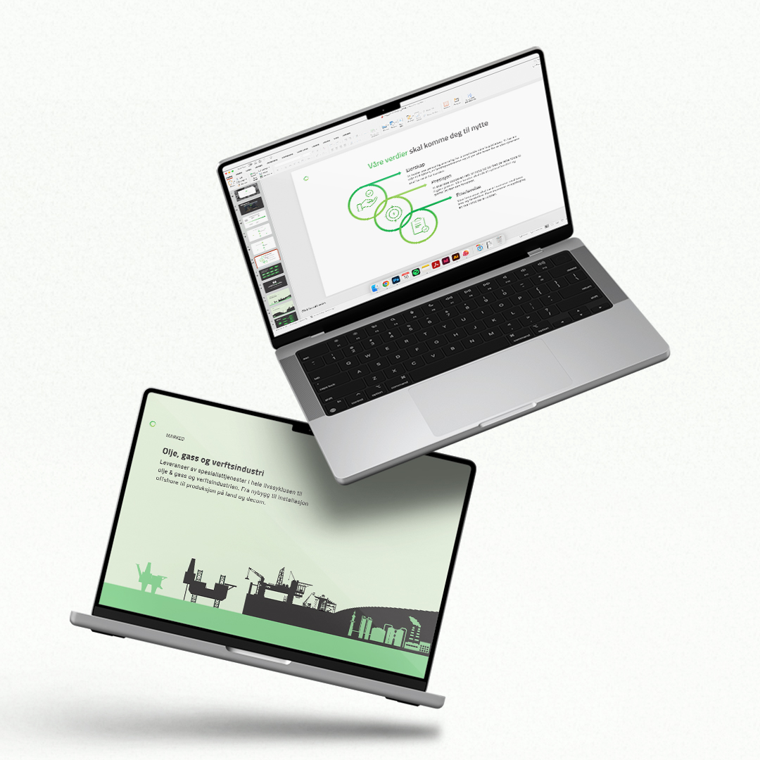 Vi har levert profilering til Tannlegene Dullums fasader