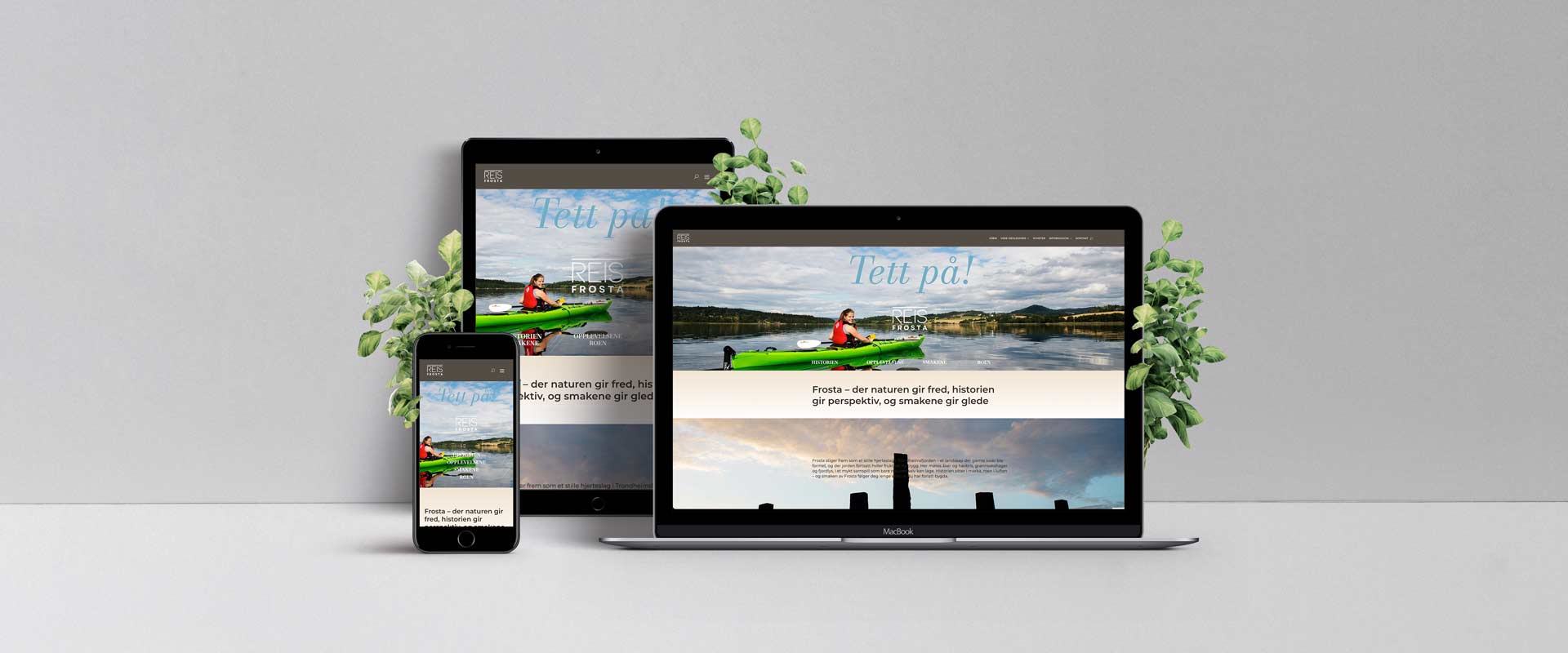 Nettløsning for Reis Frosta AS fra Reklamebanken 